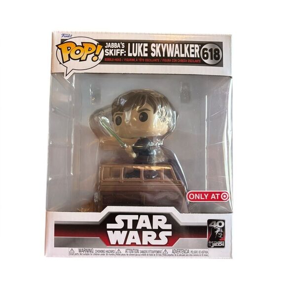 Funko Pop Star Wars Jabba’s skiff Luke skywalker 618 - Picture 1 of 1